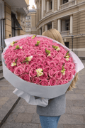 Elegant Rose Bouquet with Freesia