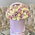 Premium Flower Box – 75 Roses